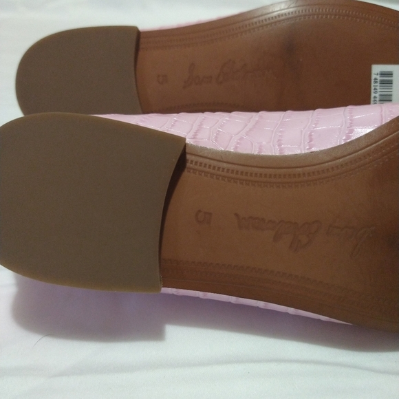 Sam Edelman Pink Loraine Leather Loafers - Picture 7 of 13